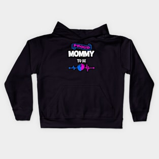 Promoted to Mommy Kids Hoodie